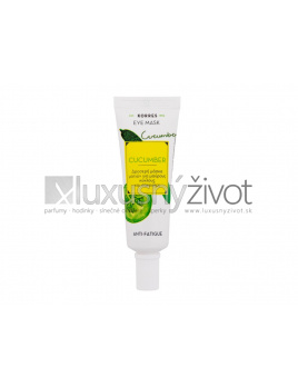 Korres Cucumber Anti-Fatigue Eye Mask, Maska na oči 8