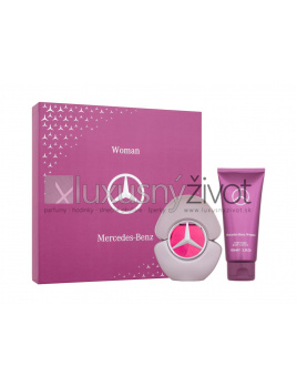 Mercedes-Benz Mercedes-Benz Woman, parfumovaná voda 90 ml + telové mlieko 100 ml