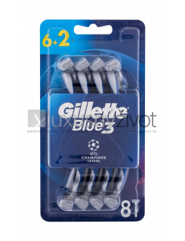 Gillette Blue3 Comfort, Holiaci strojček 8, Champions League