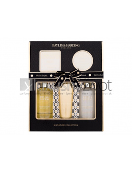 Baylis & Harding Sweet Mandarin & Grapefruit Signature Collection, sprchovací gél 300 ml + telové mlieko 130 ml + sprchovací krém 300 ml + mydlo 150 g + telové maslo 100 ml