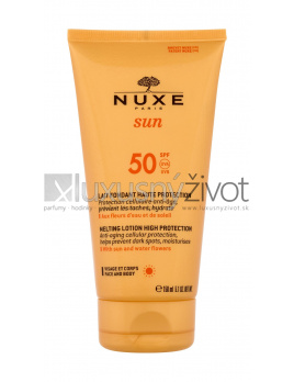 NUXE Sun High Protection Melting Lotion, Opaľovací prípravok na telo 150, SPF50