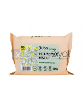 Luba Eco Family Chamomile Water, Vlhčený toaletný papier 50