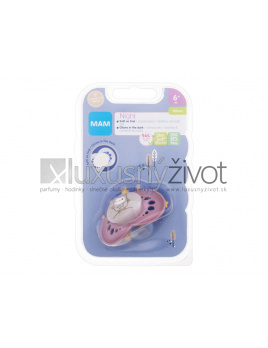 MAM Night Silicone Pacifier, Cumlík 1 - 6m+ Owl