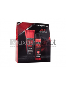 Dermacol Men Agent Eternal Victory, sprchovací gél Men Agent Eternal Victory 3v1 250 ml + dezodorant Men Agent Eternal Victory 150 ml