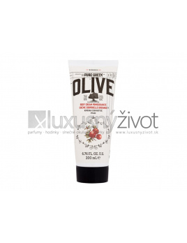 Korres Pure Greek Olive Body Cream Pomegranate, Telový krém 200