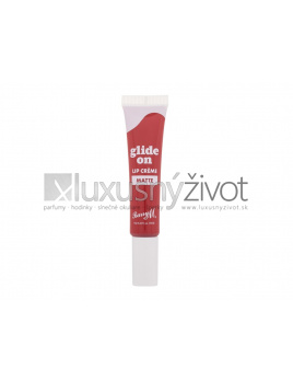 Barry M Glide On Lip Creme Sizzling Red, Rúž 10, Matte