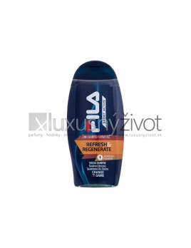 Fila Sport Active Refresh & Regenerate 2in1 Shampoo + Shower Gel, Sprchovací gél 250