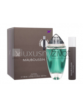 Mauboussin Homme, parfumovaná voda 100 ml + parfumovaná voda 20 ml