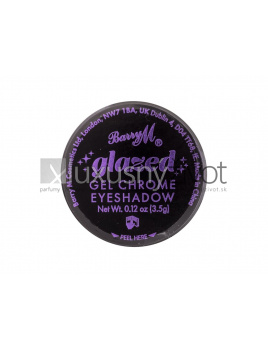 Barry M Glazed Gel Chrome Eyeshadow So Exclusive, Očný tieň 3,5