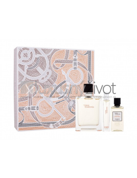 Hermes Terre d´Hermes, toaletná voda 100 ml + toaletná voda 15 ml + sprchovací gél 40 ml