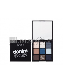 Gabriella Salvete Denim Story Eyeshadow Palette, Očný tieň 34