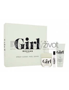 Rochas Girl, toaletná voda 100 ml + telový balzam 100 ml + toaletná voda 7,5 ml