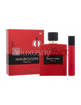 Mauboussin Pour Lui In Red, parfumovaná voda 100 ml + parfumovaná voda 20 ml