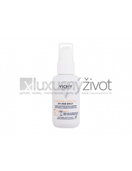 Vichy Capital Soleil UV-Age Daily Anti Photo-Ageing Water Fluid, Opaľovací prípravok na tvár 40, SPF50+