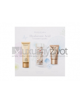 Elizabeth Arden Ceramide Hyaluronic Acid, pleťové sérum Hyaluronic Acid Ceramide Capsules 60 ks + čistiaci krém Ceramide Purifying Cream Cleanser 50 ml + pleťový krém Advanced Ceramide Lift And Firm Day Cream 15 ml