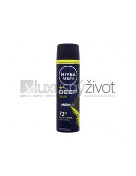 Nivea Men Deep Sport, Antiperspirant 150, 72H