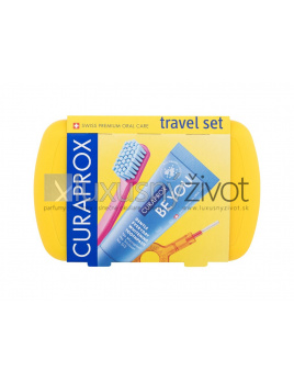 Curaprox Travel Set, Zubná kefka 1, Yellow