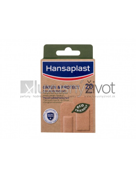 Hansaplast Green & Protect Plaster, Náplasť 20