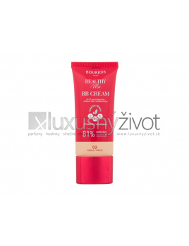 BOURJOIS Paris Healthy Mix Clean & Vegan BB Cream 02 Vanile, BB krém 30