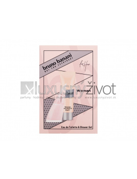 Bruno Banani Woman, toaletná voda 30 ml + sprchovací gél 50