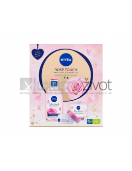 Nivea Rose Touch, micelárna voda Rose Touch 400 ml + denný gél-krém Rose Touch 50 ml