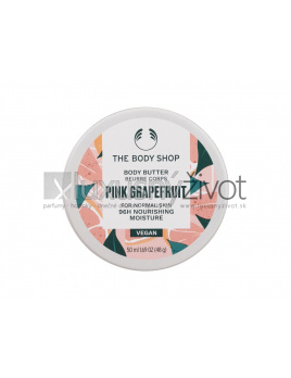 The Body Shop Pink Grapefruit Body Butter, Telové maslo 50