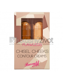 Barry M Flawless Chisel Cheeks, rozjasňovač 5 g + bronzer 5 g