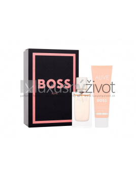 HUGO BOSS BOSS Alive, parfumovaná voda 30 ml + telové mlieko 50 ml - SET5