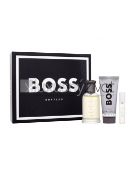 HUGO BOSS Boss Bottled, toaletná voda 100 ml + sprchovací gél 100 ml + toaletná voda 10 ml - SET1