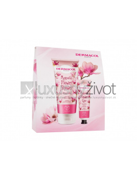 Dermacol Magnolia Flower, sprchovací krém Magnolia Flower 200 ml + krém na ruky Magnolia Flower 30 ml