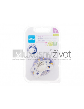 MAM Night Silicone Pacifier, Cumlík 1 - 0m+ Planet