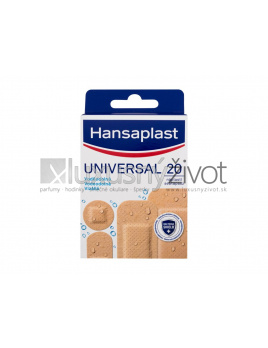 Hansaplast Universal Waterproof Plaster, Náplasť 20