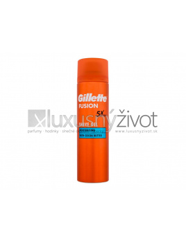 Gillette Fusion Moisturising Shave Gel, Gél na holenie 200