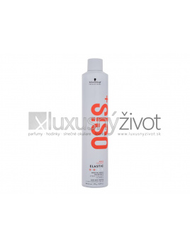 Schwarzkopf Professional Osis+ Elastic Medium Hold Hairspray, Lak na vlasy 500