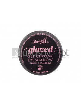 Barry M Glazed Gel Chrome Eyeshadow So Persuasive, Očný tieň 3,5