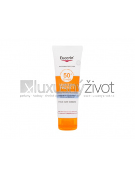 Eucerin Sun Sensitive Protect Face Sun Creme, Opaľovací prípravok na tvár 50, SPF50+