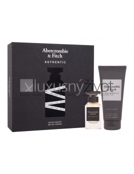 Abercrombie & Fitch Authentic, toaletná voda 50 ml + sprchovací gél 200 ml