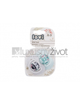 LOVI Wild Soul Dynamic Soother, Cumlík 2 - Boy 0-3m