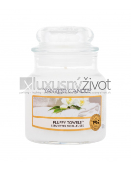 Yankee Candle Fluffy Towels, Vonná sviečka 104