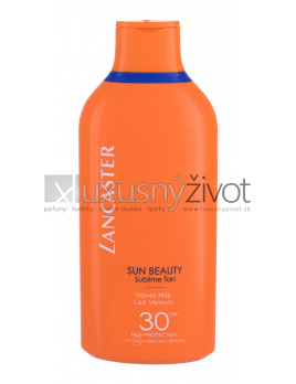 Lancaster Sun Beauty Velvet Milk, Opaľovací prípravok na telo 400, SPF30