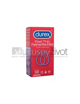 Durex Feel Thin Extra Lubricated, Kondómy 12