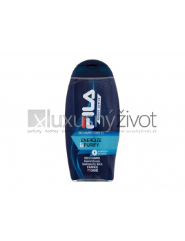 Fila Sport Active Energize & Purify 2in1 Shampoo + Shower Gel, Sprchovací gél 250