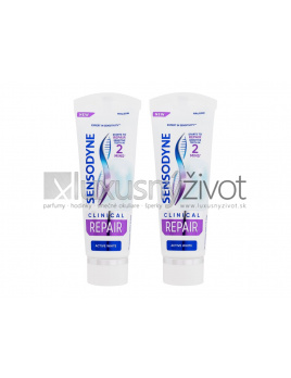 Sensodyne Clinical Repair Active White, Zubná pasta 2x75, Duo