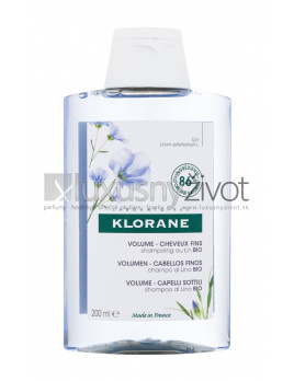 Klorane Organic Flax Volume, Šampón 200