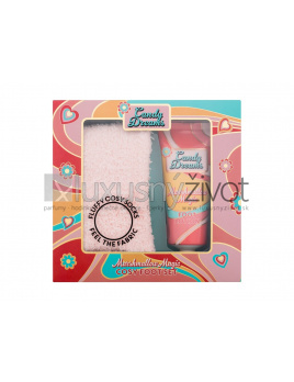 Xpel Candy Dreams Marshmallow Magic Cosy Foot Set, mlieko na nohy Marshmallow Magic 100 ml + 1 pár mäkkých ponožiek one size