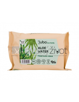 Luba Eco Family Aloe Water, Vlhčený toaletný papier 50